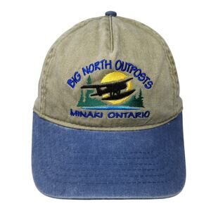 Big North Outpost Minaki Ontario Snapback 5 Panel Cap Multicolor One Size AJM